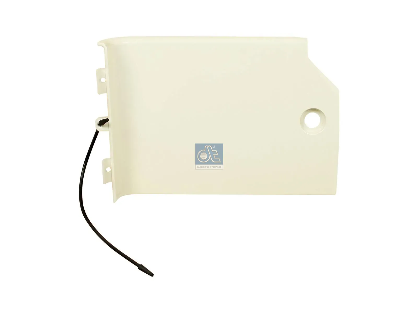 Cover plate, step well case, right