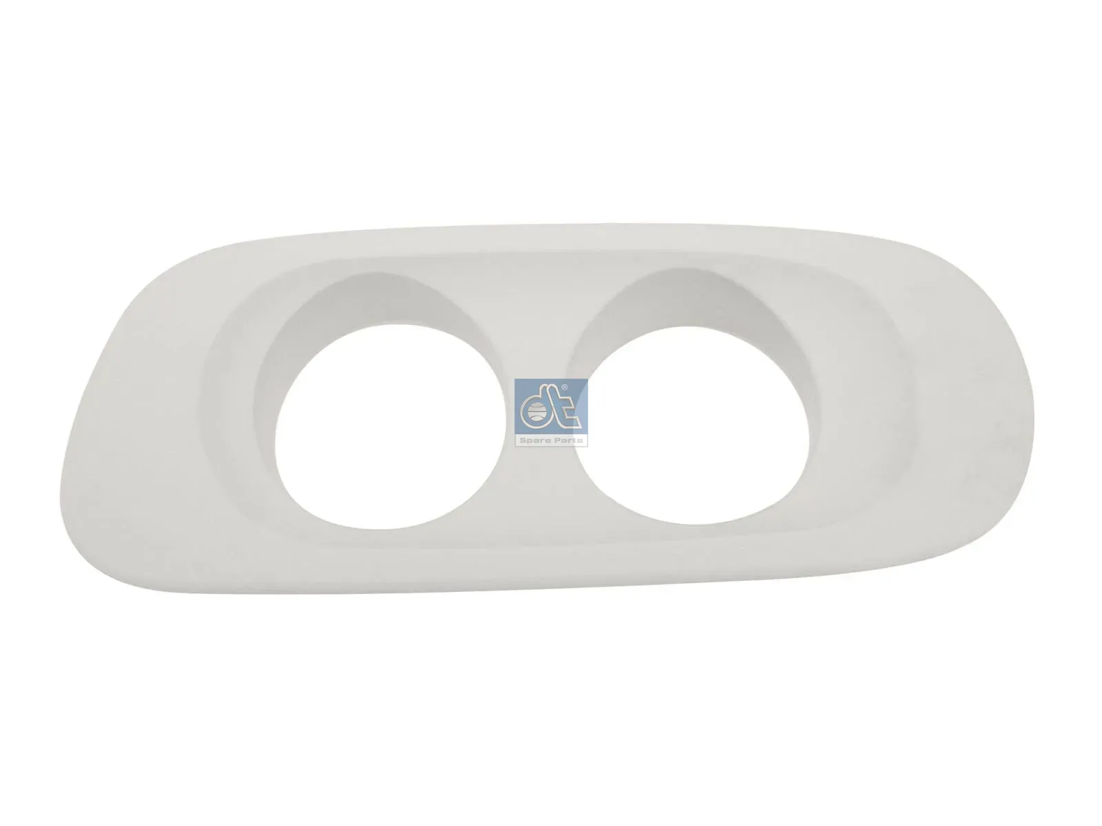 Bumperafdekking, extra lamp, links