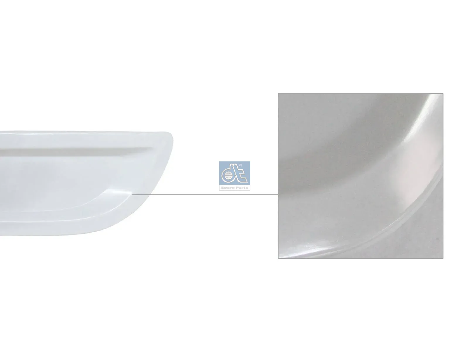 Cover, bumper, left, closed version