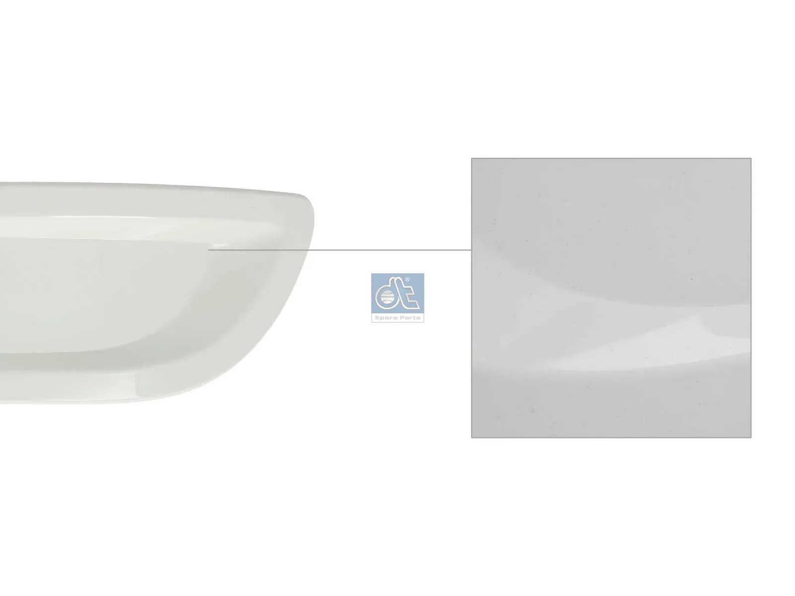 Cover, bumper, left, open version