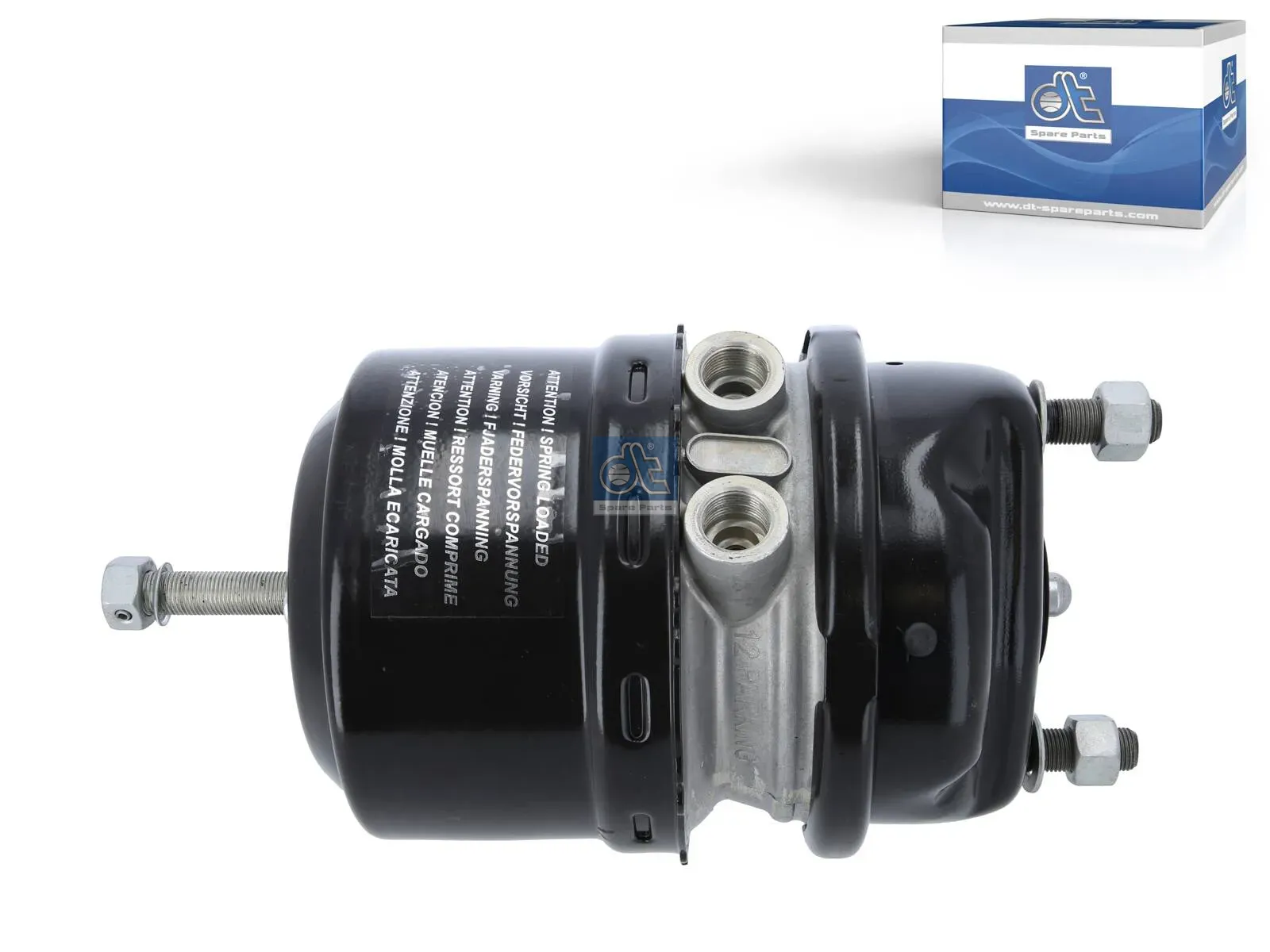 Spring brake cylinder, without bracket