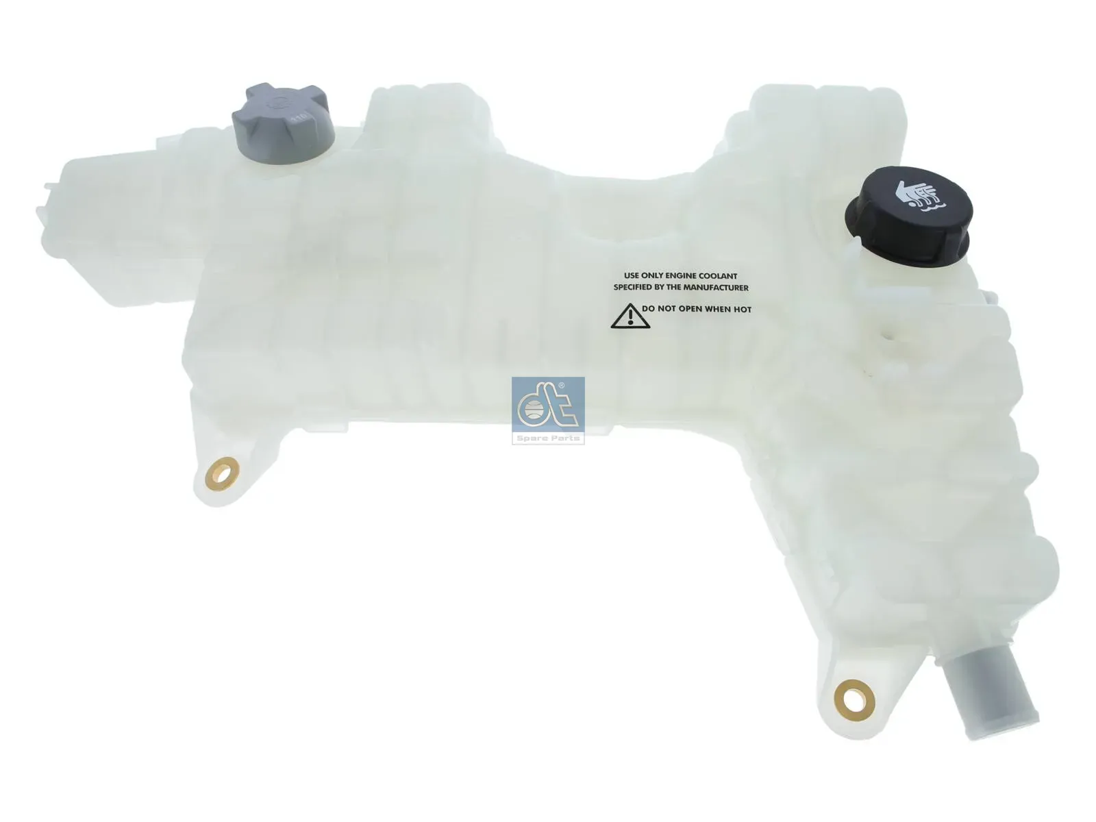 Expansion tank, with caps, with sensor