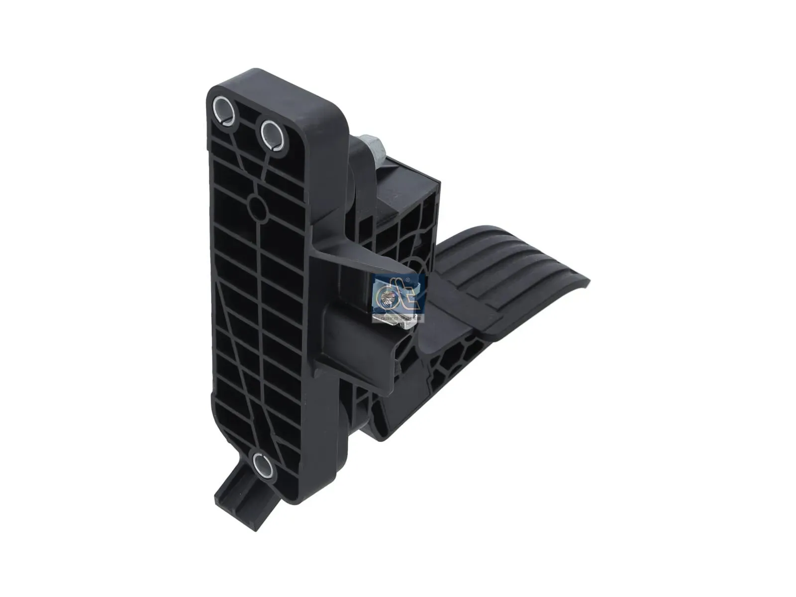 Accelerator pedal, with sensor and adapter plate