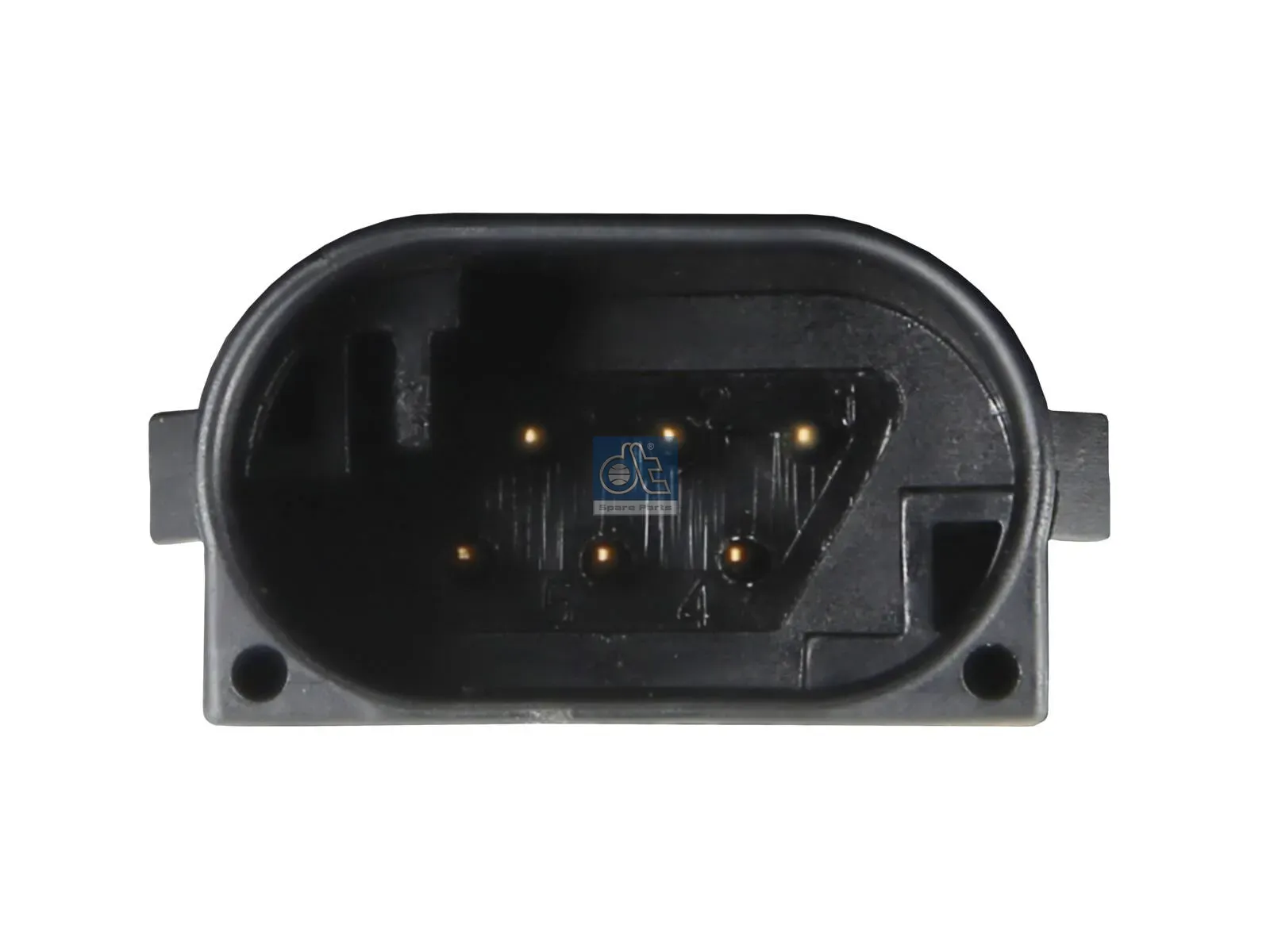 Accelerator pedal, with sensor and adapter plate