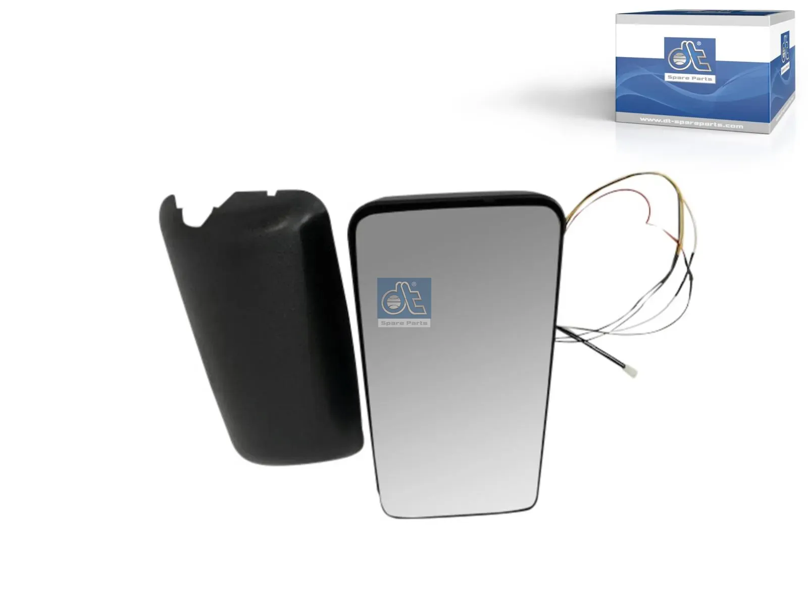 Main mirror, heated, electrical