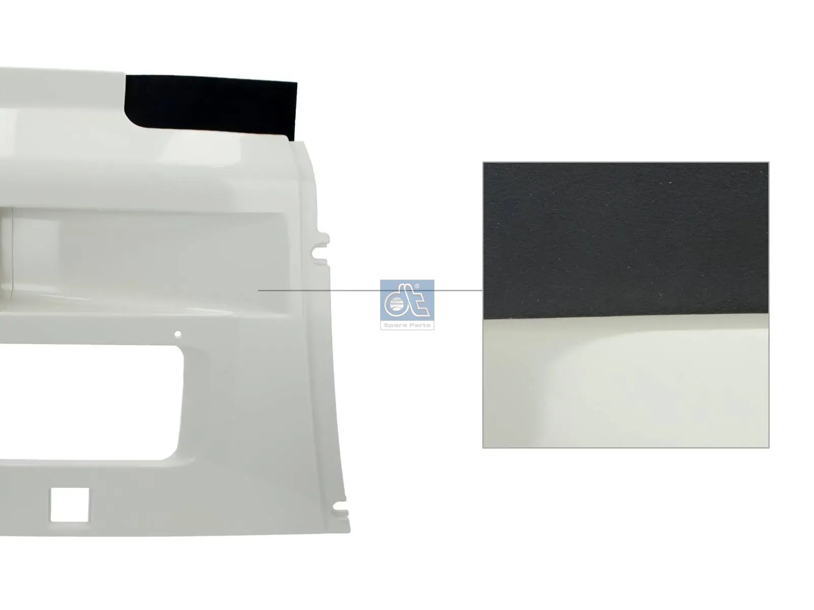 Lamp cover, right