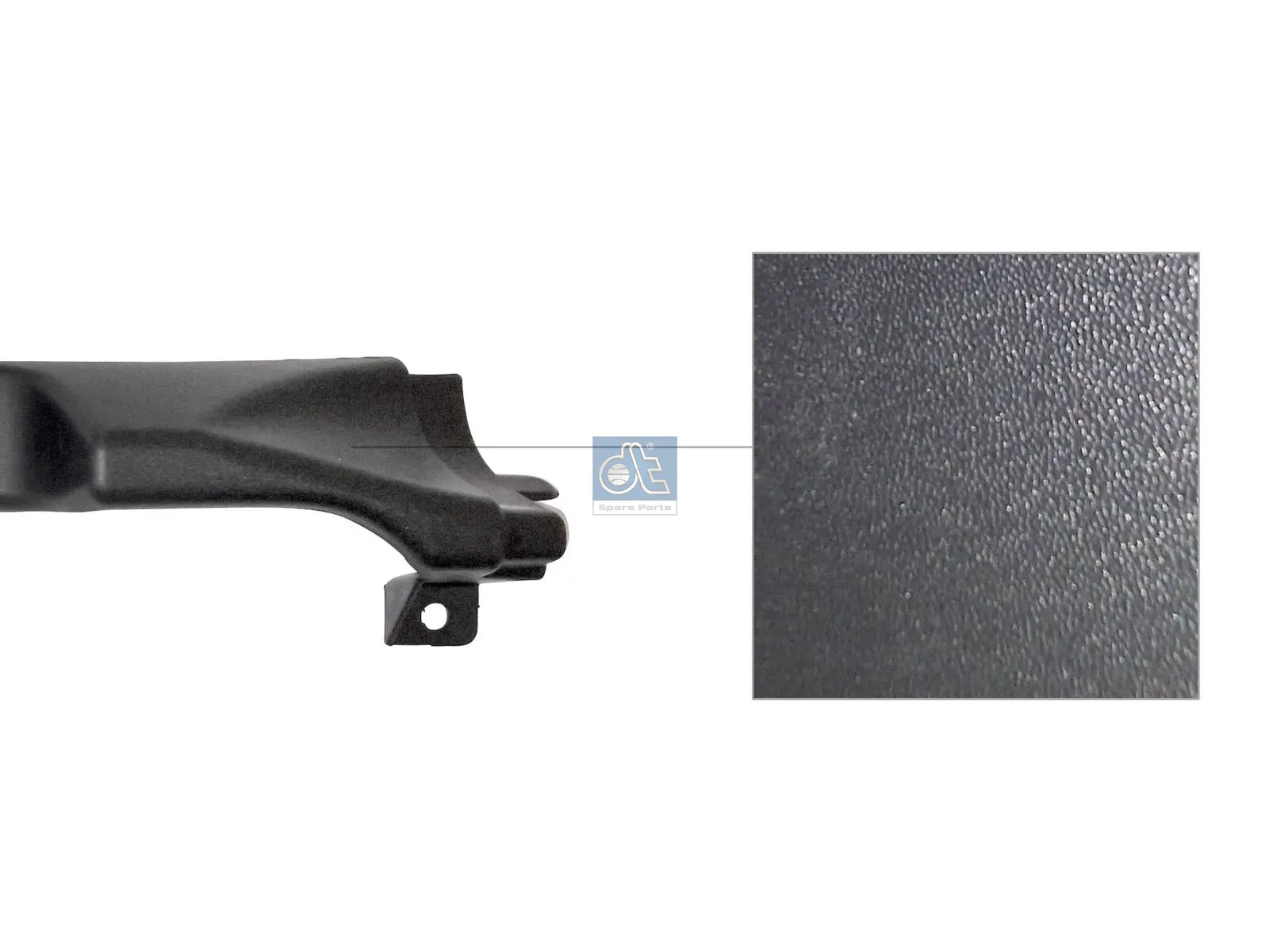 Panel, windscreen wiper, right