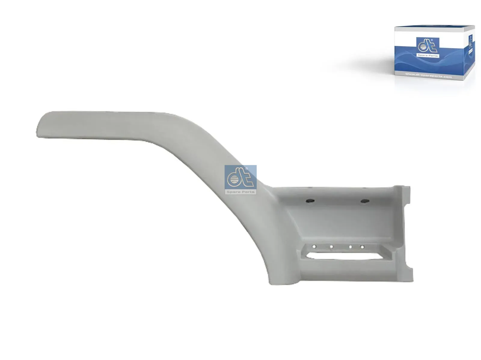 Caisson d'emmarchement, droite, blanc