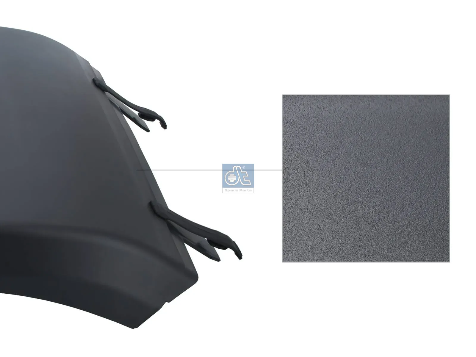 Fender, upper, with rubber straps