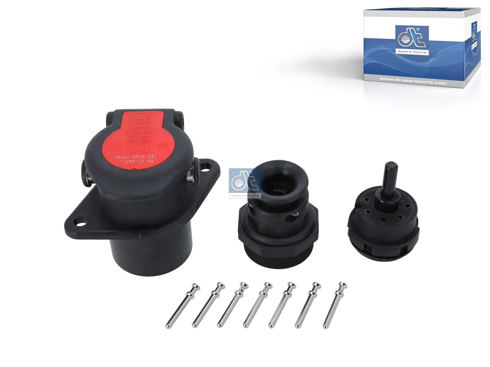 Socket, crimp connection