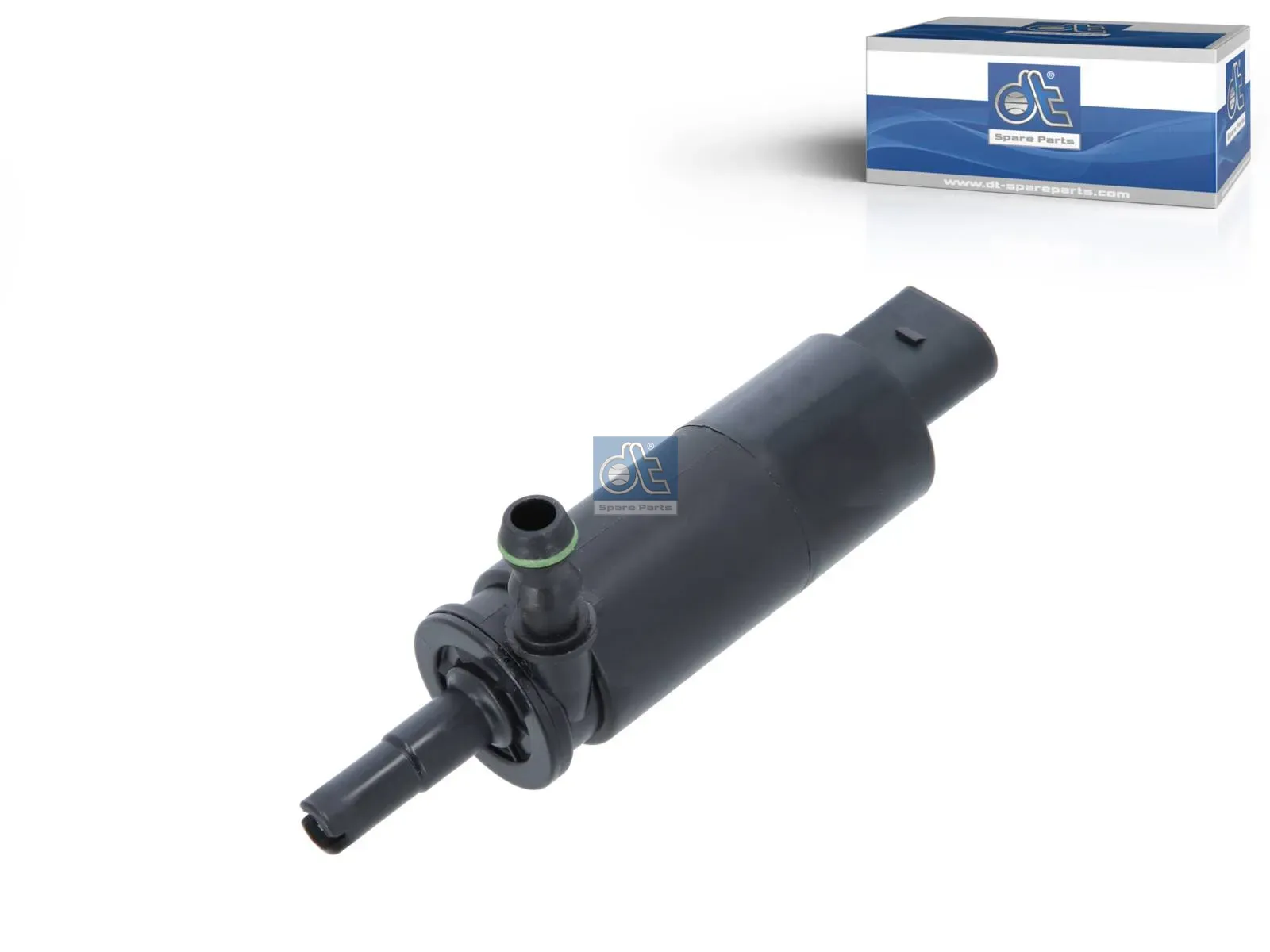 Washer pump, headlamp