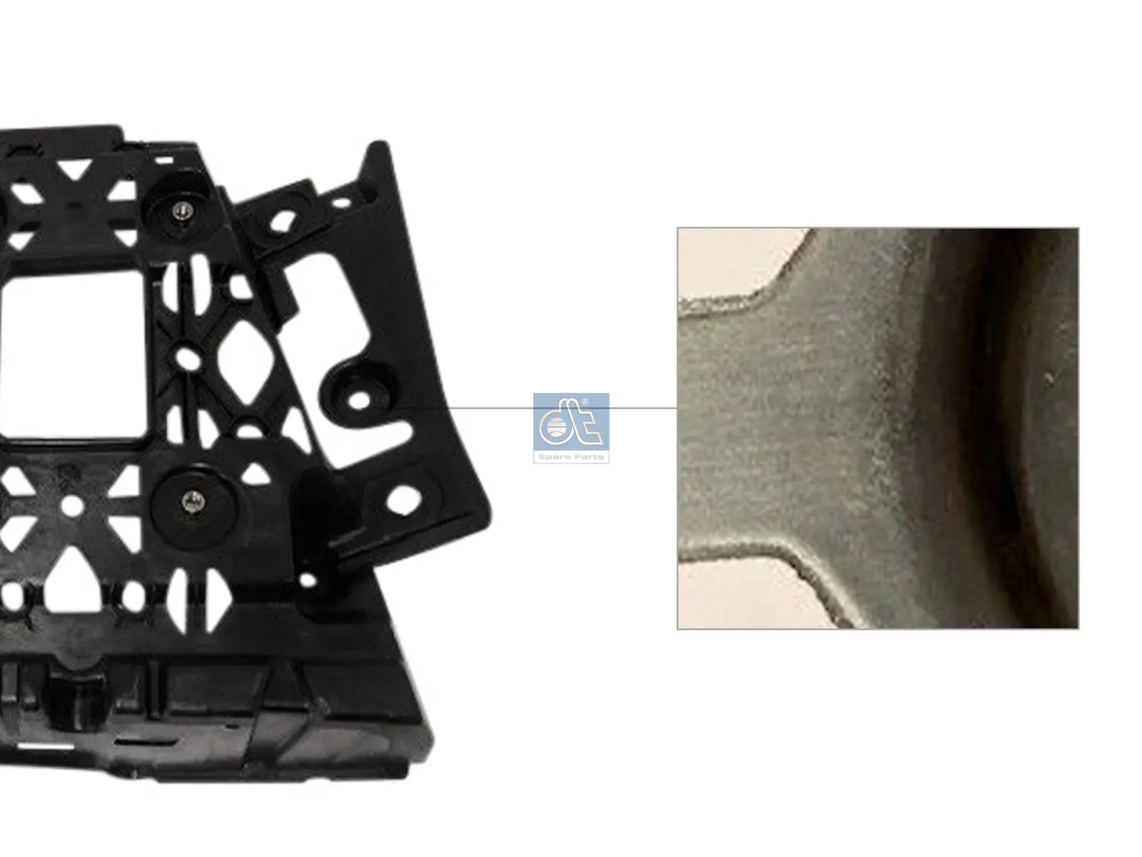 Bracket, step well case, right