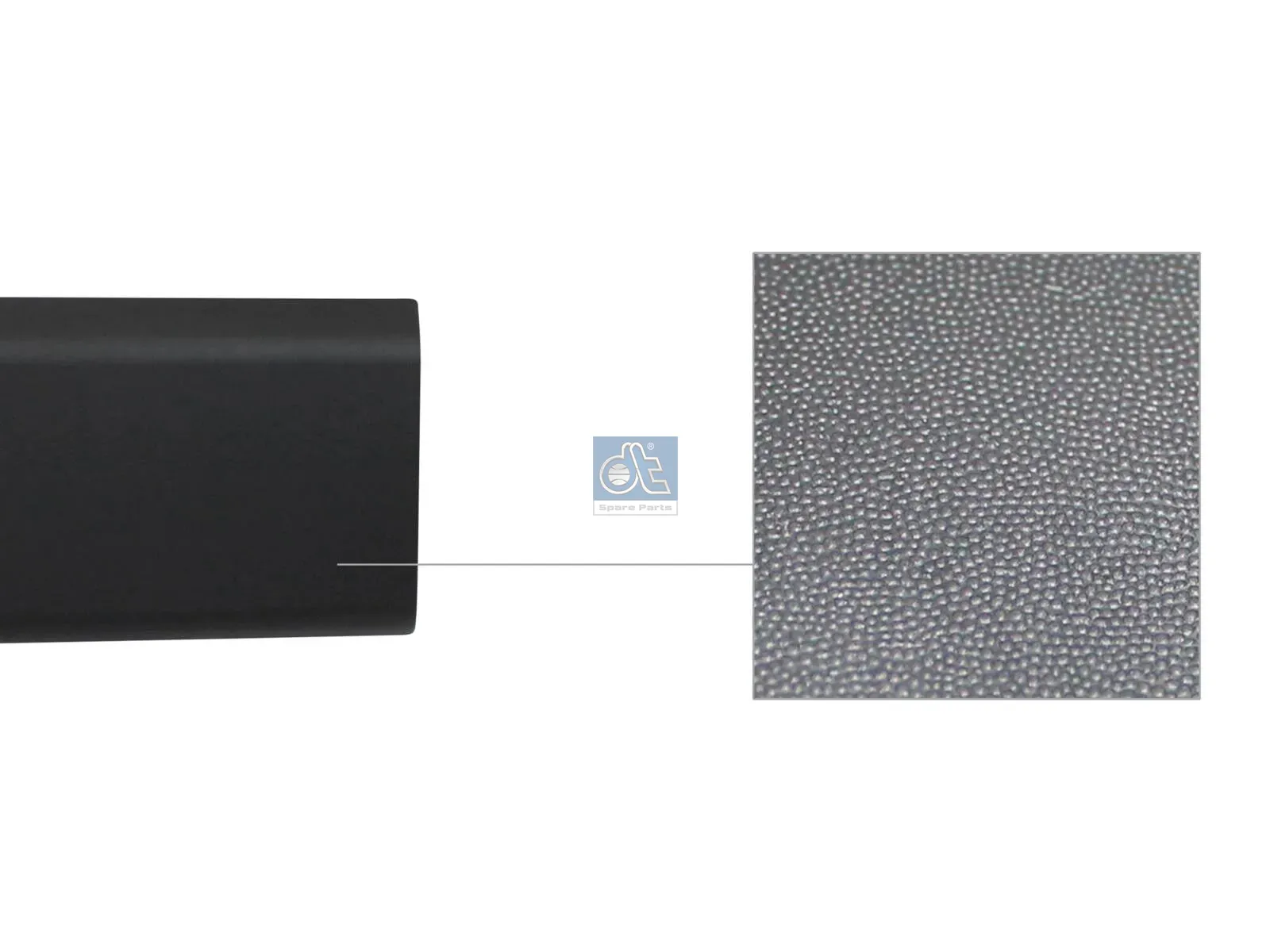 Cover moulding, lateral, right