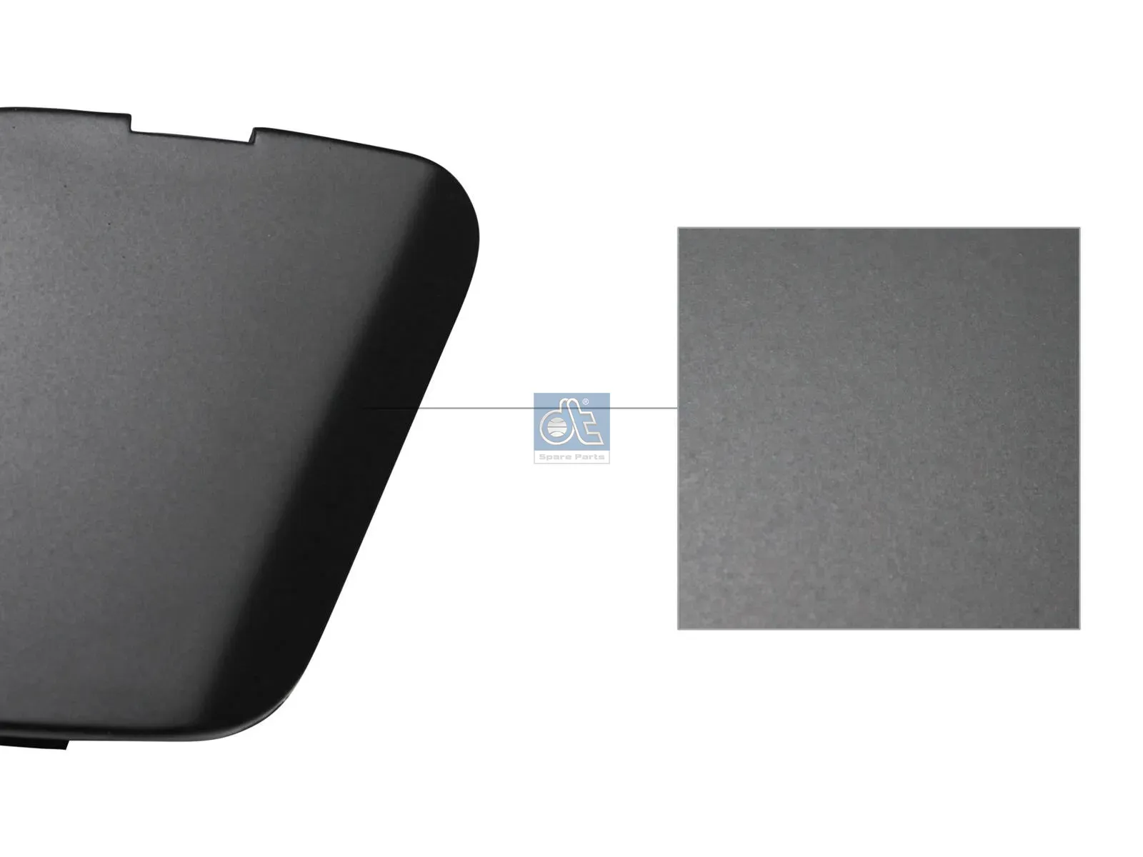 Cover, towing eye, front
