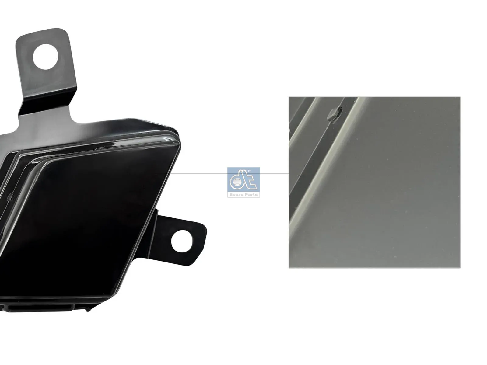 Cover, bumper corner, left