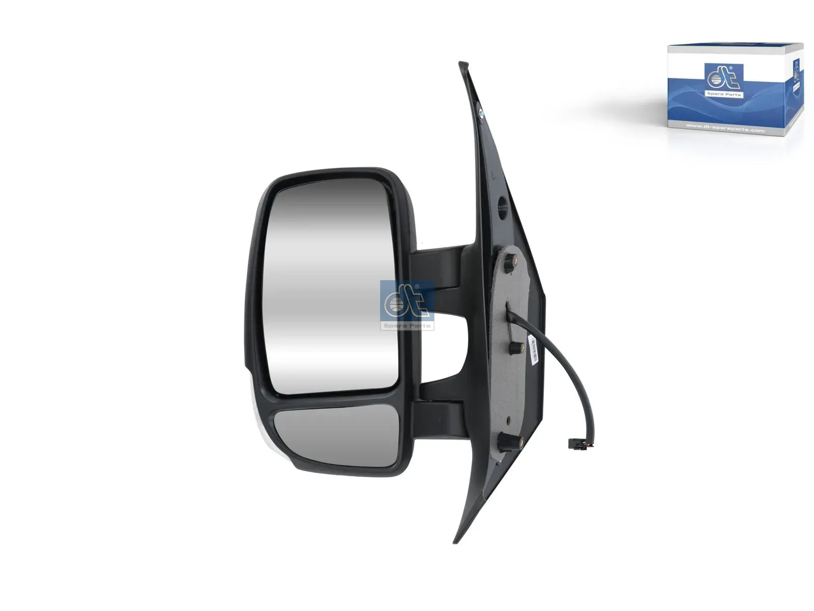 Main mirror, complete, left, electrical, heatable