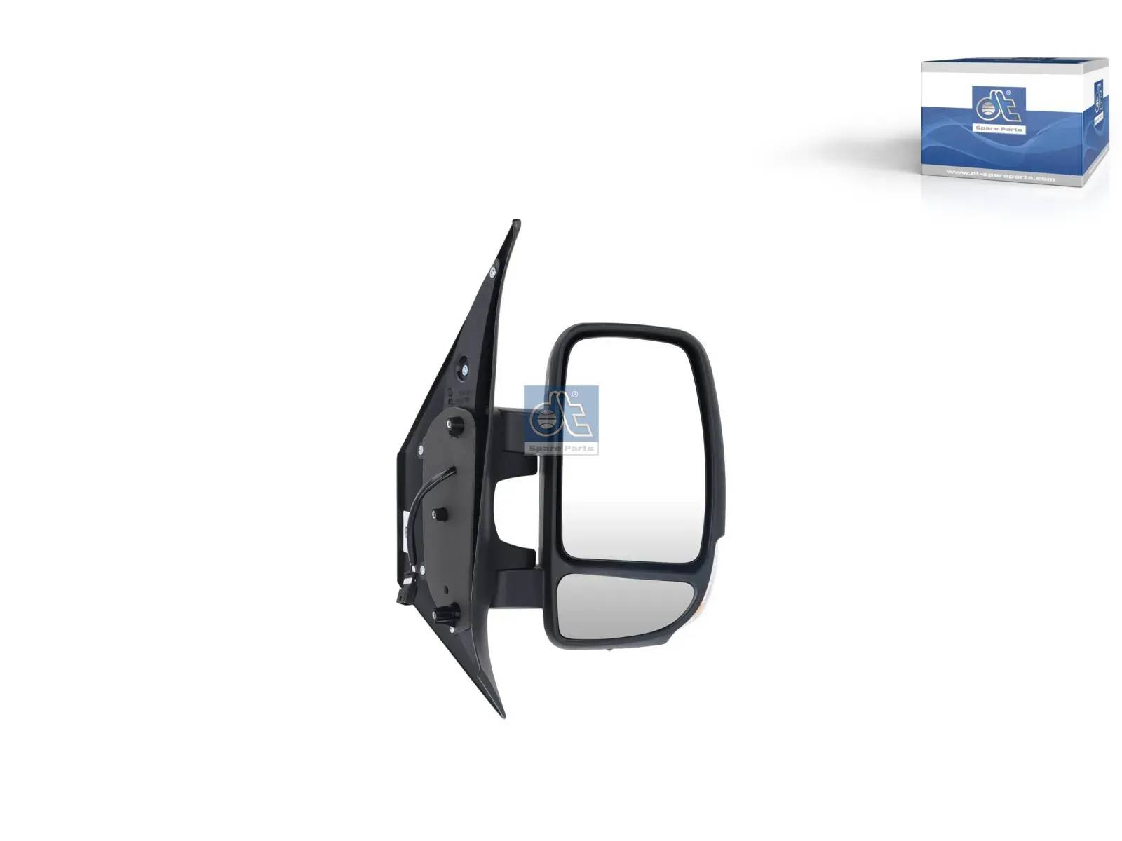 Main mirror, complete, right, electrical, heatable
