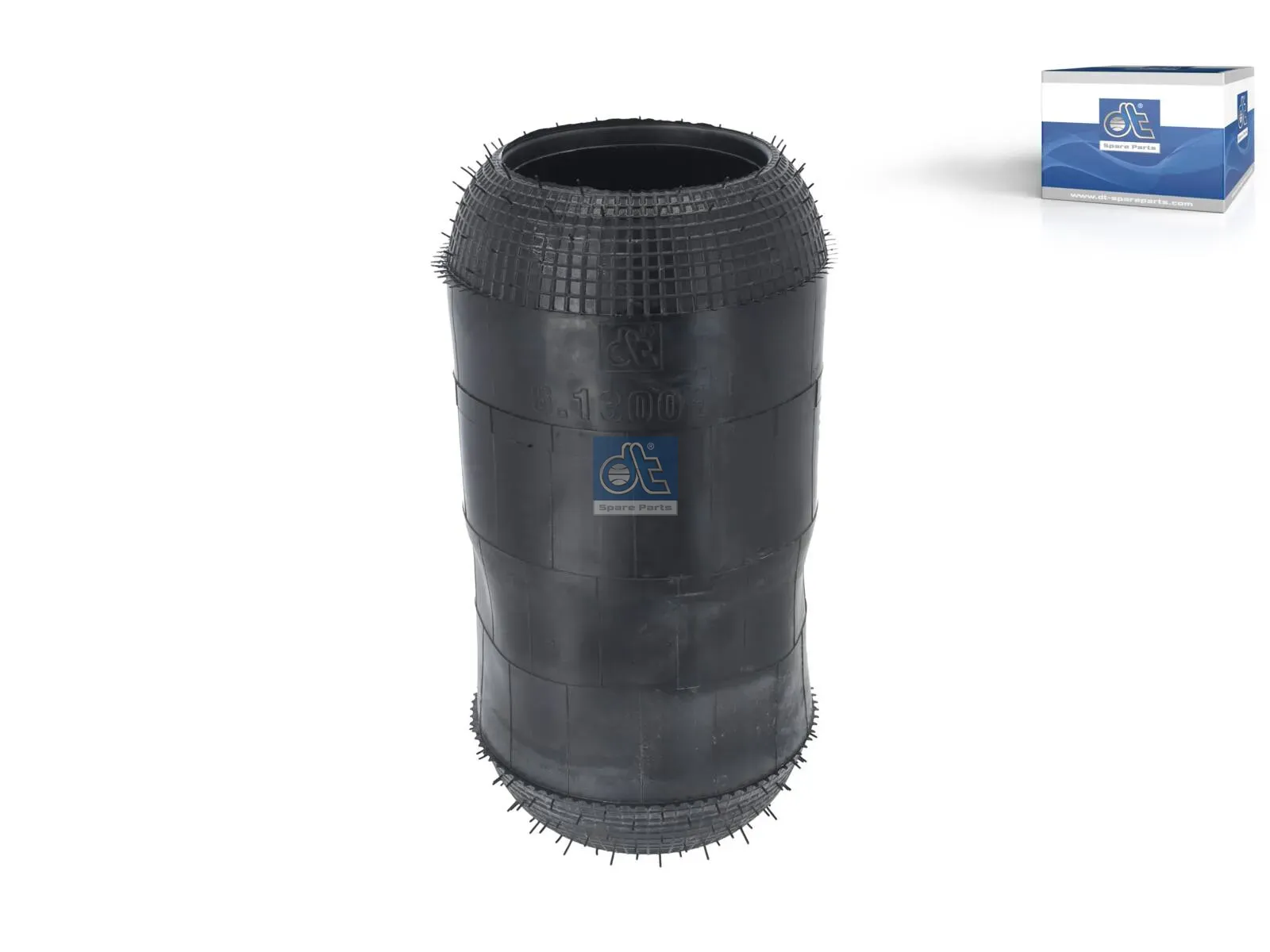 Air spring, without piston