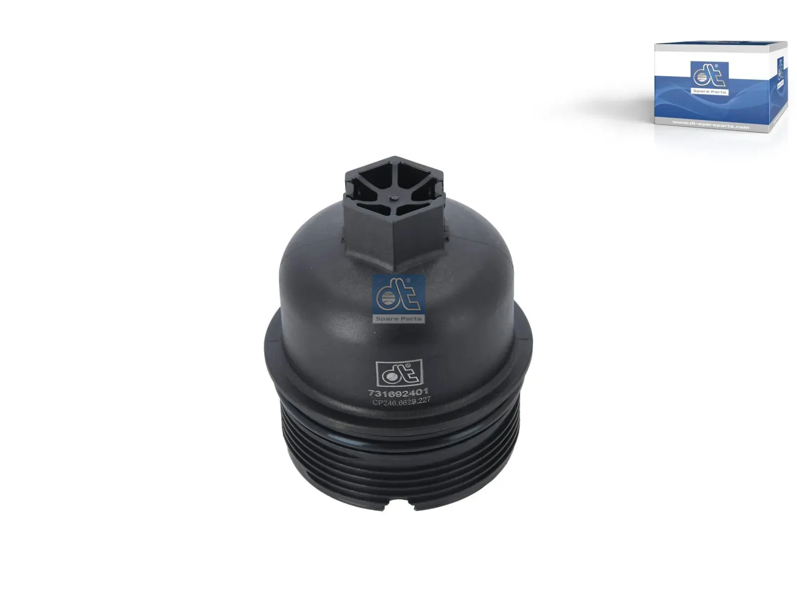 Cap, oil filter