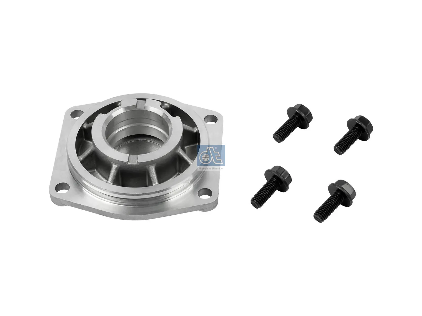 Flange, compressor