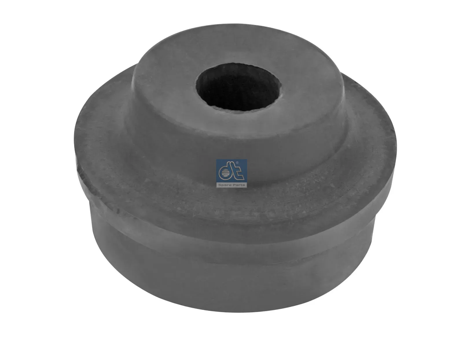 Rubber buffer, motorophanging