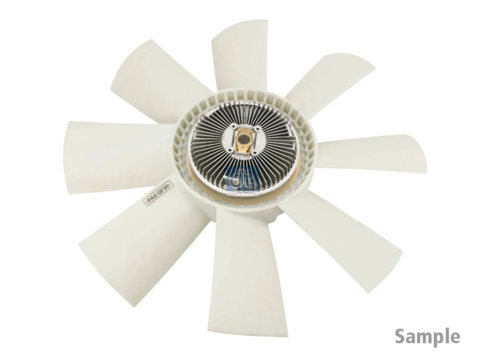 Ventilator met koppeling