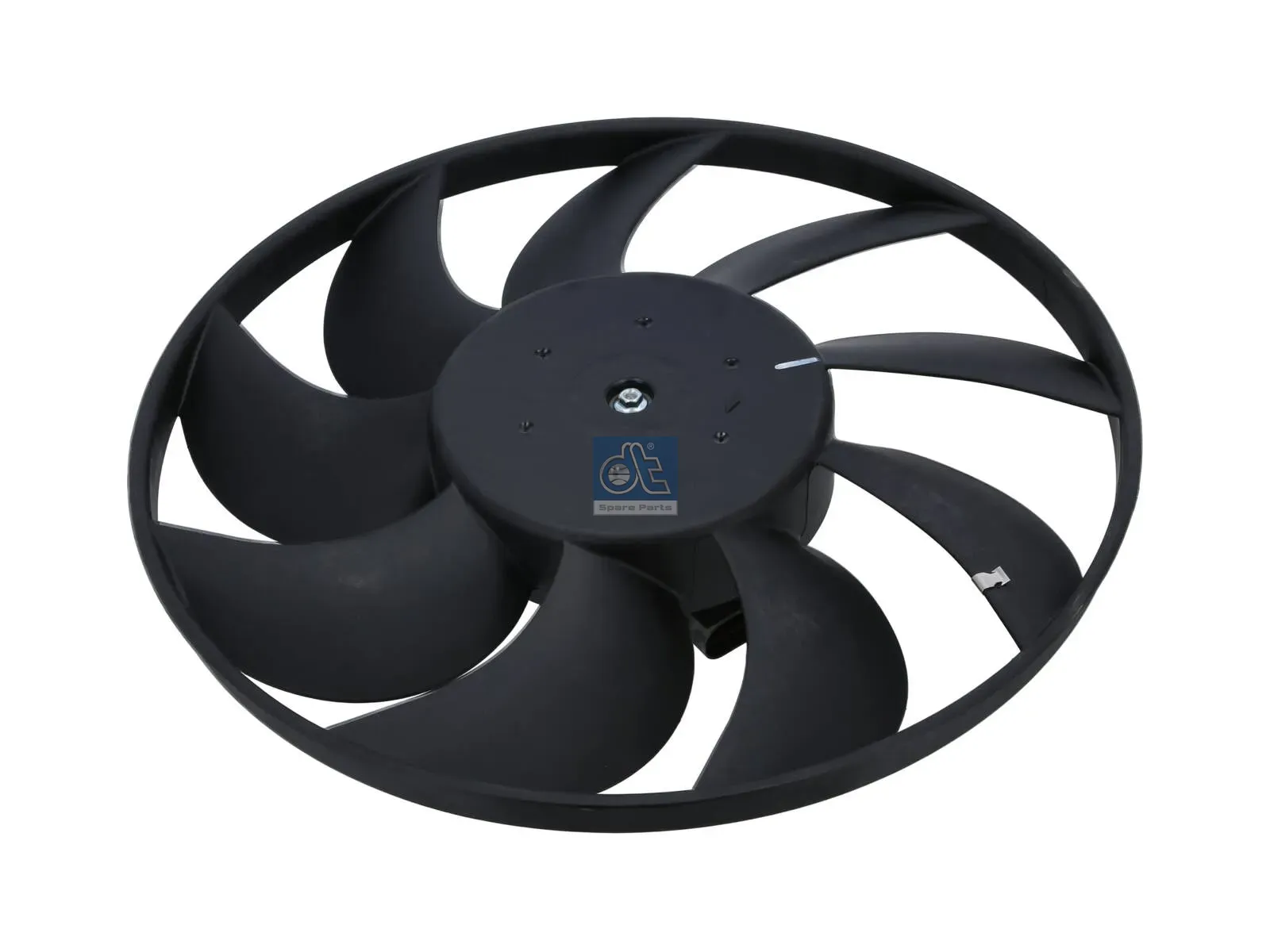 Ventilator, met motor