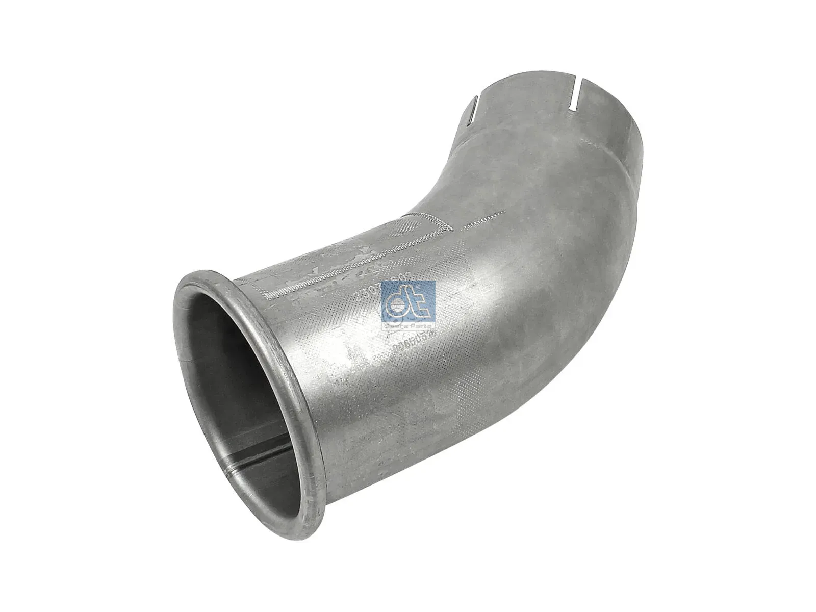Exhaust pipe, without heat protection pipe