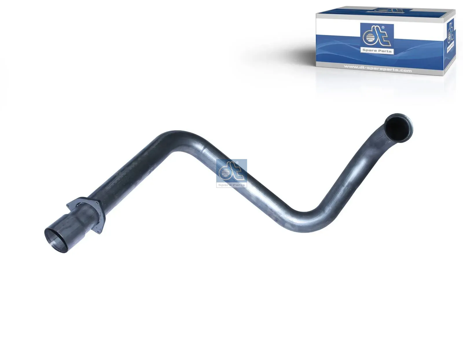 Front exhaust pipe