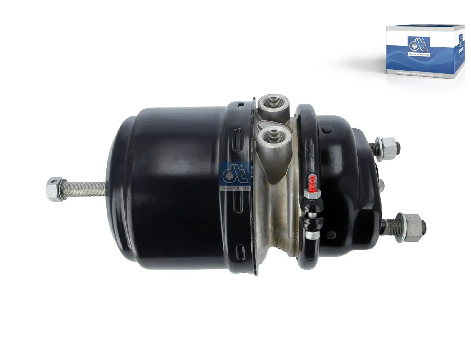 Spring brake cylinder, left
