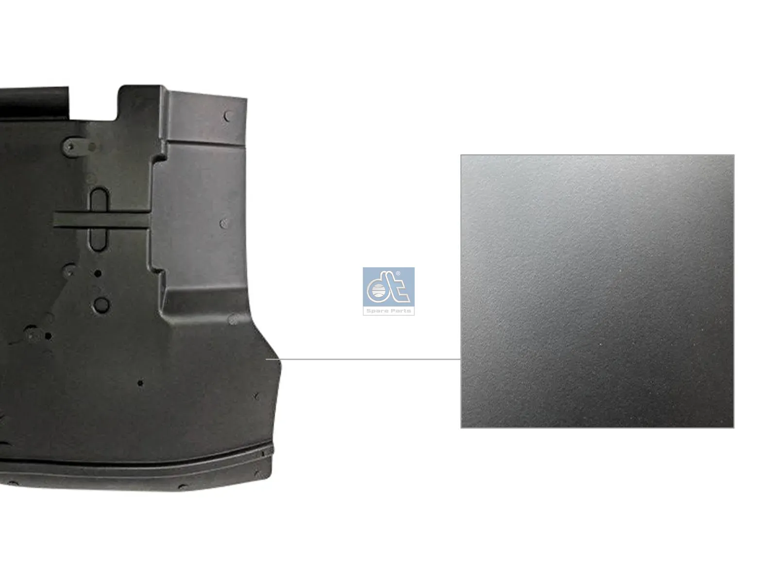 Deflector de suciedad, derecho