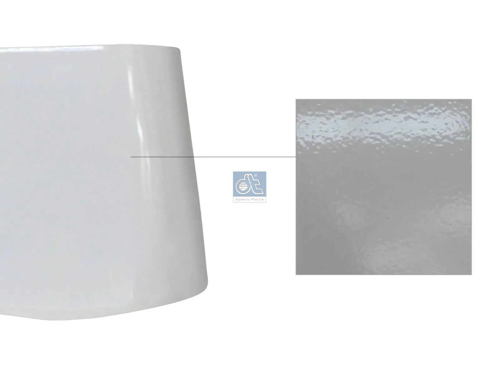 Revestimiento frontal, blanco