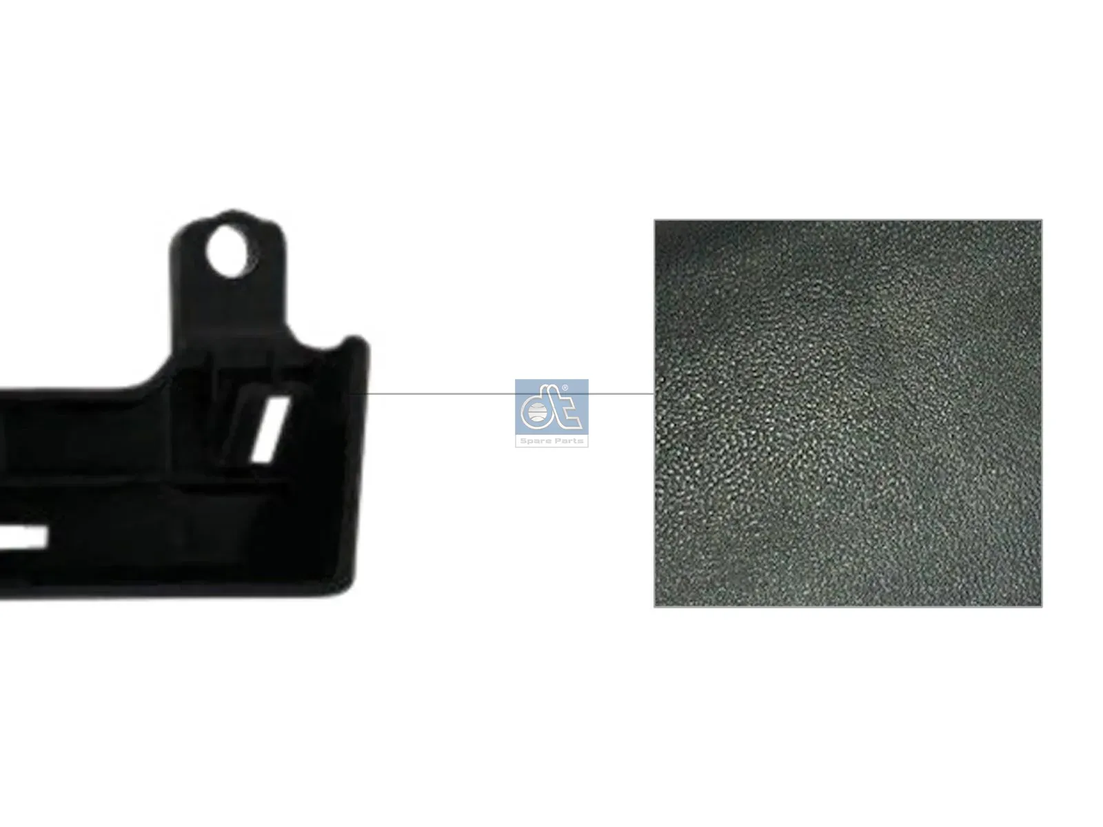 Halter, Abdeckung, links