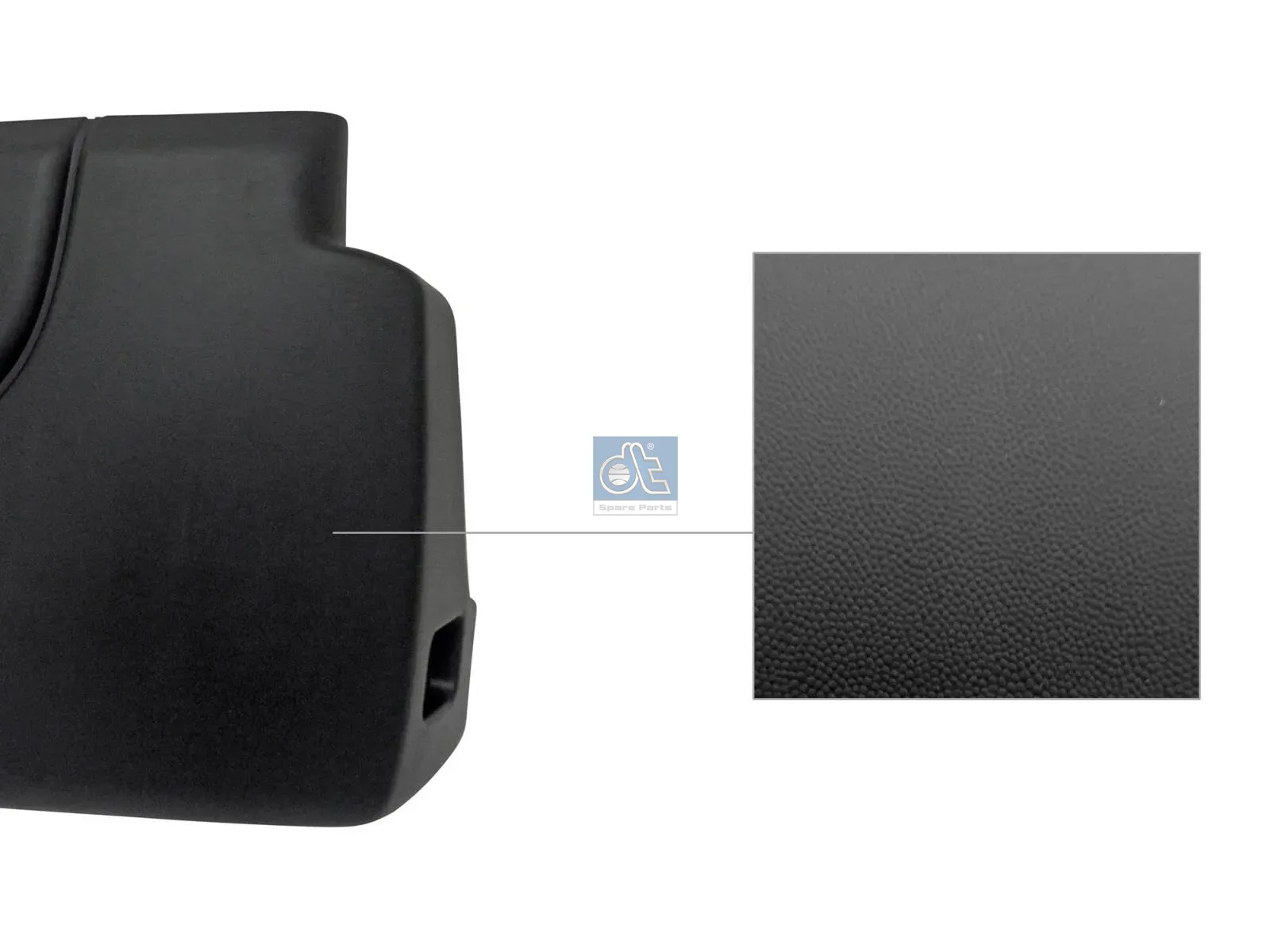 Bumper corner, rear, left