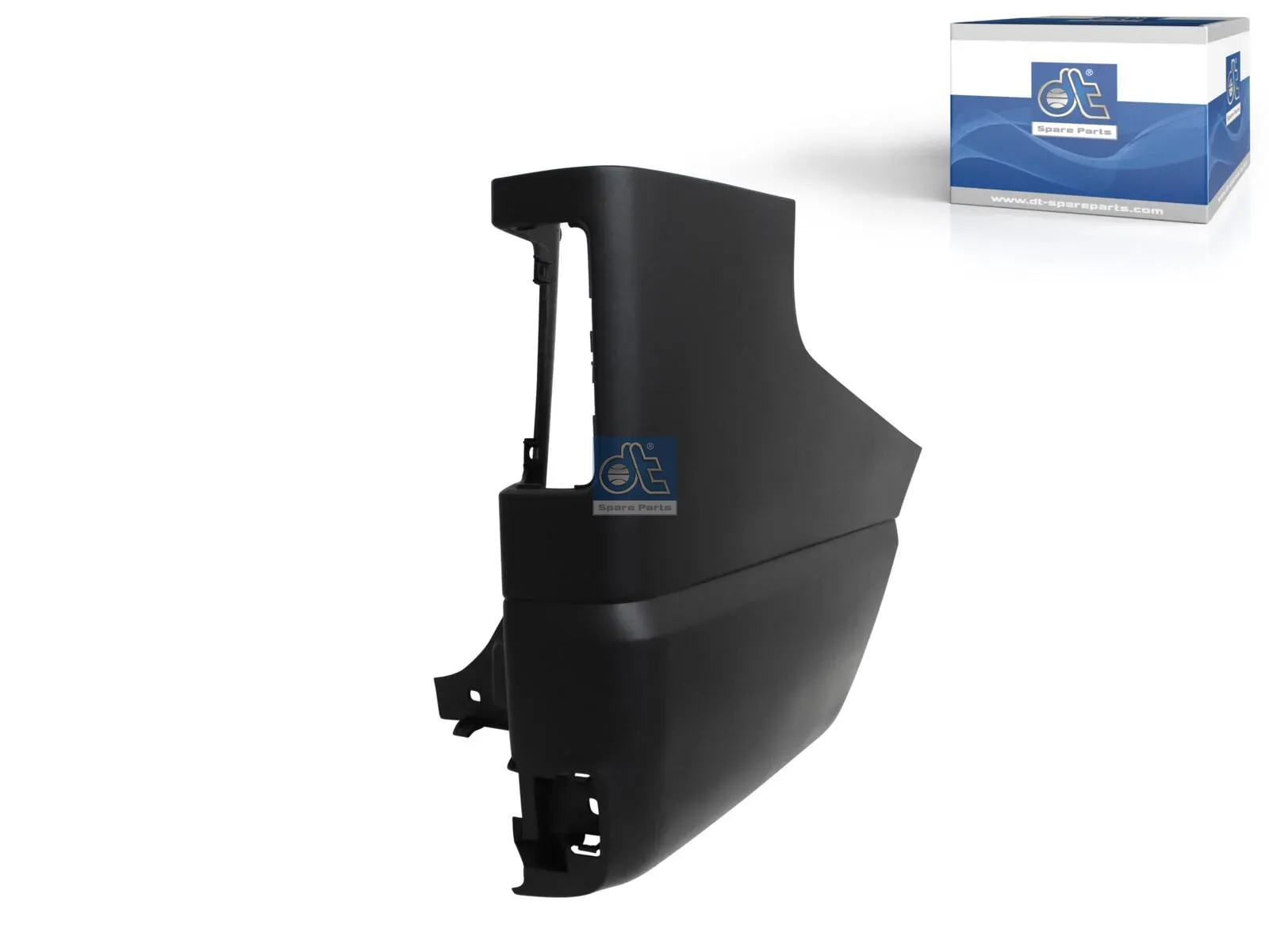 Bumper corner, rear, right, partially primed