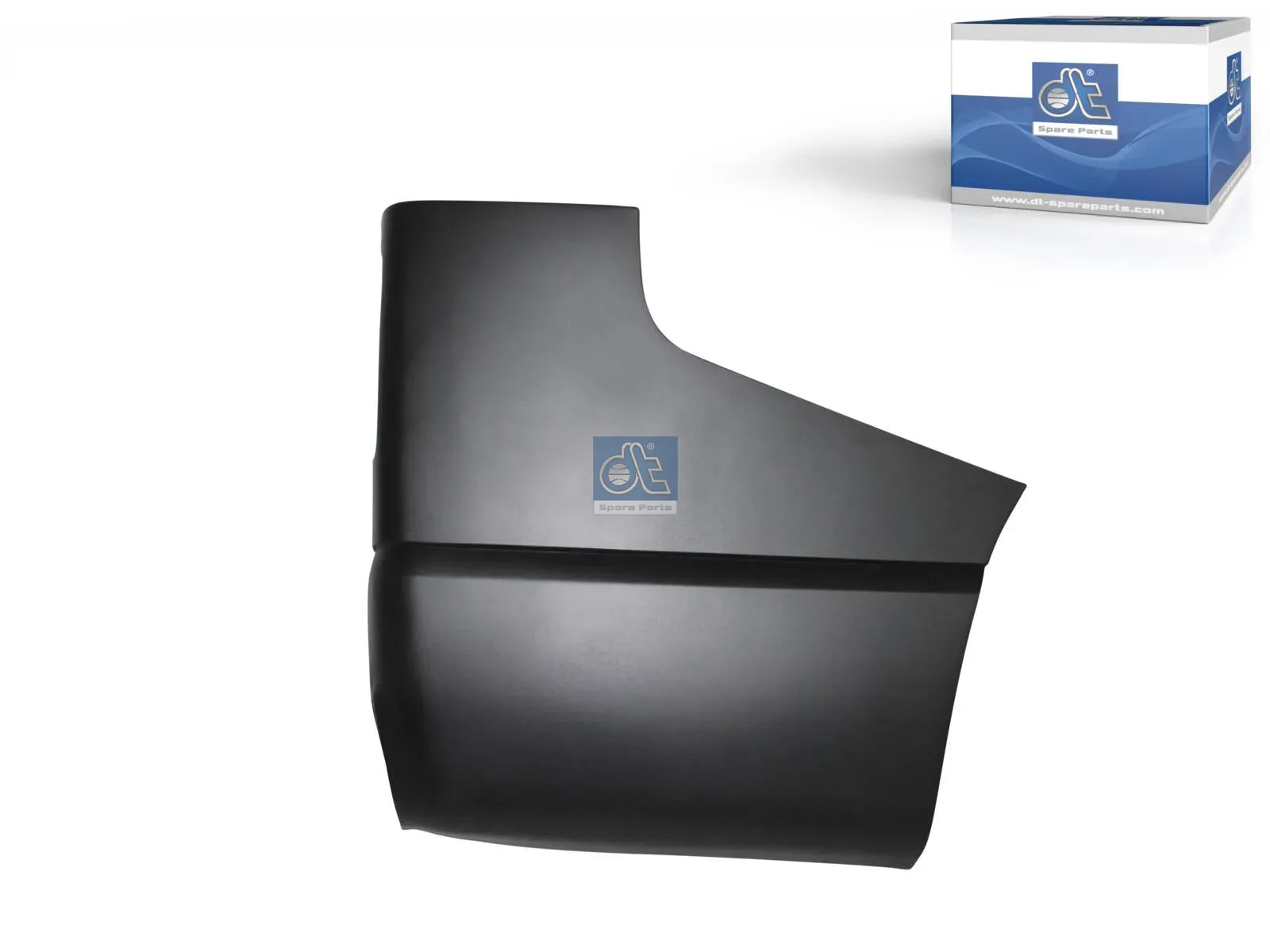 Bumper corner, rear, right, primed
