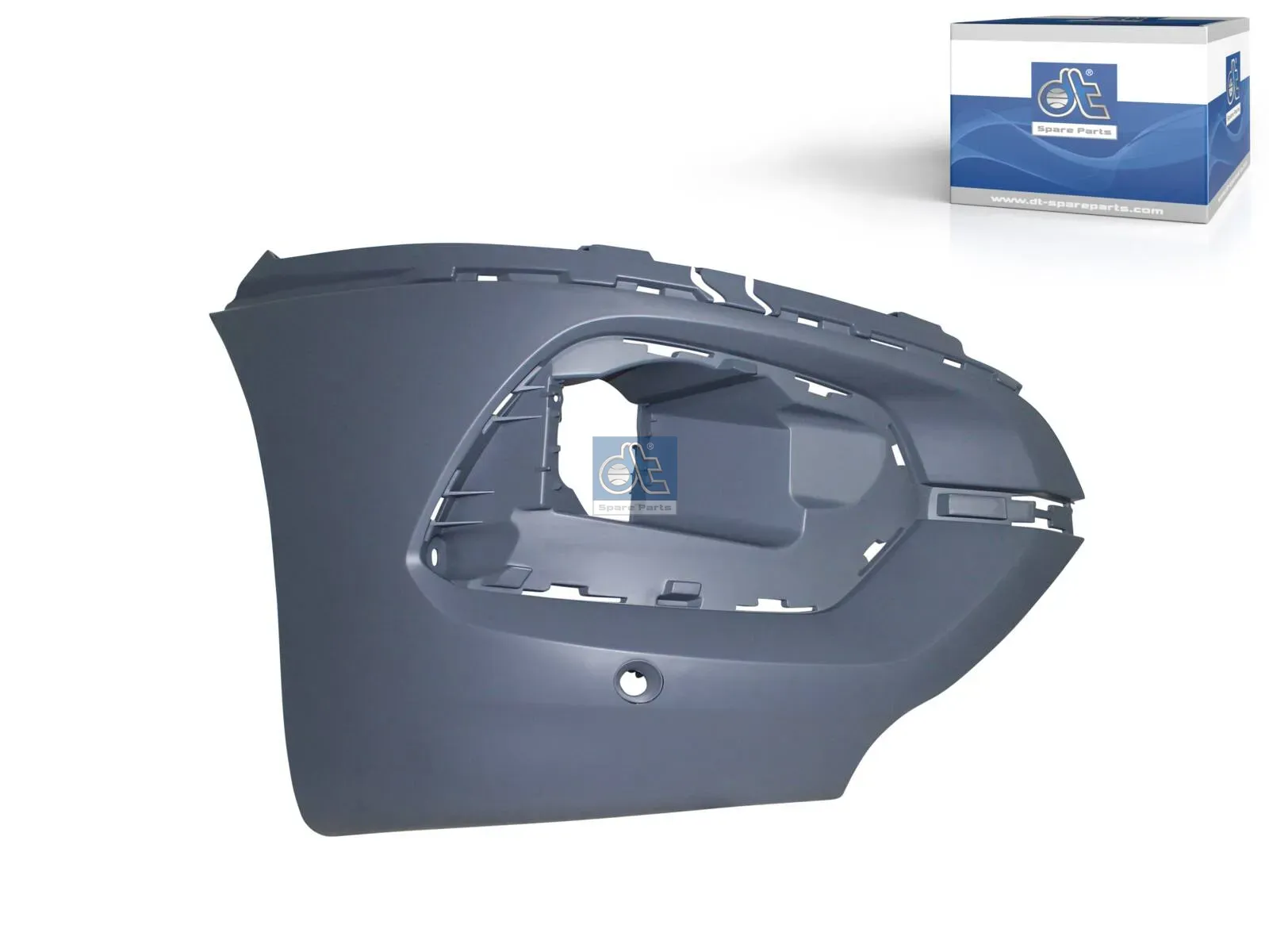 Bumper corner, front, right, primed