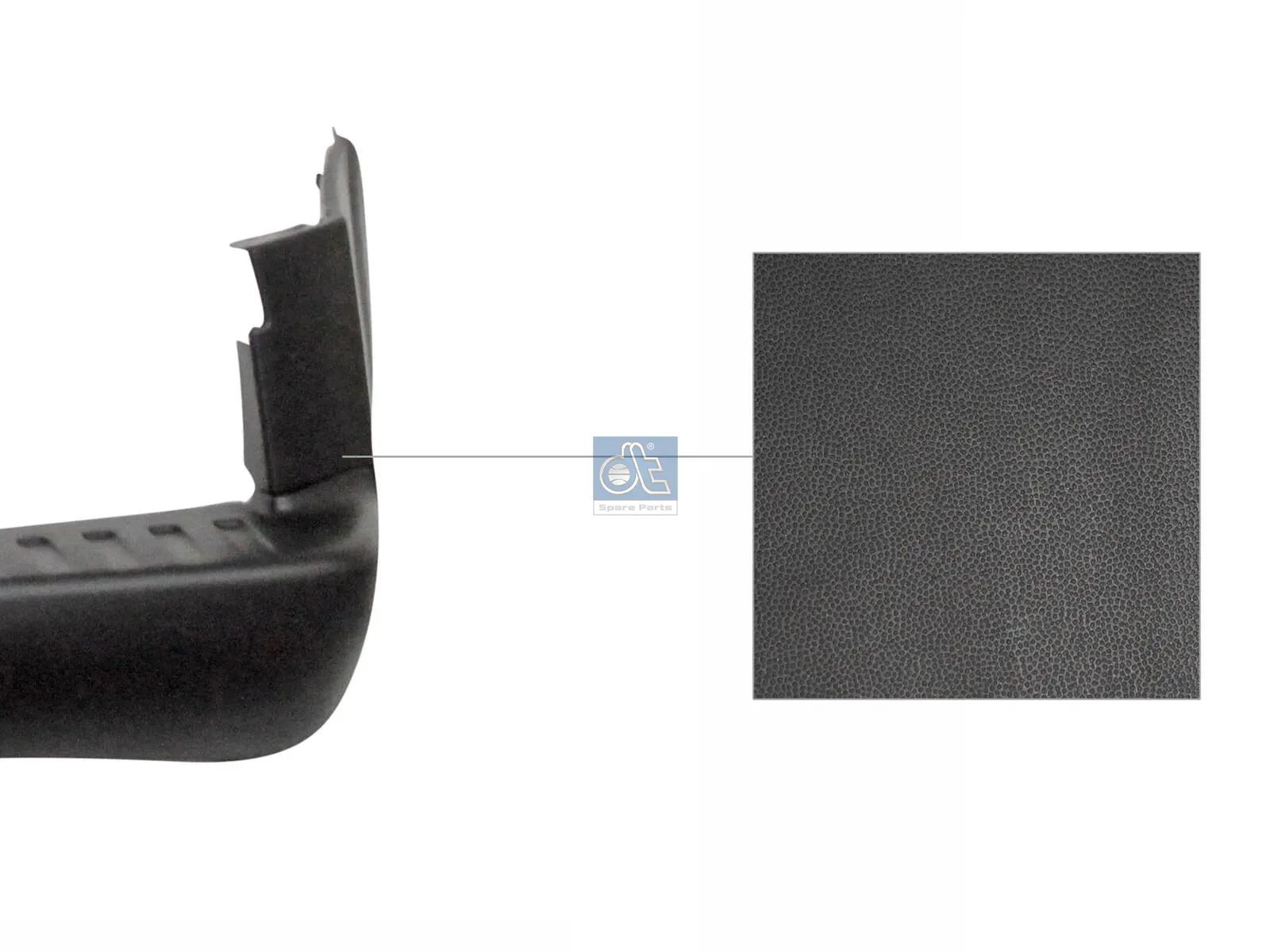 Bumper, rear, partially primed