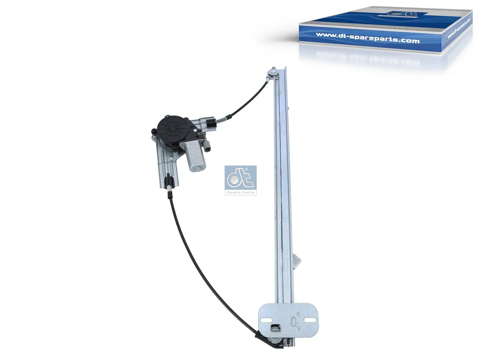 Window regulator, left, electrical, with motor