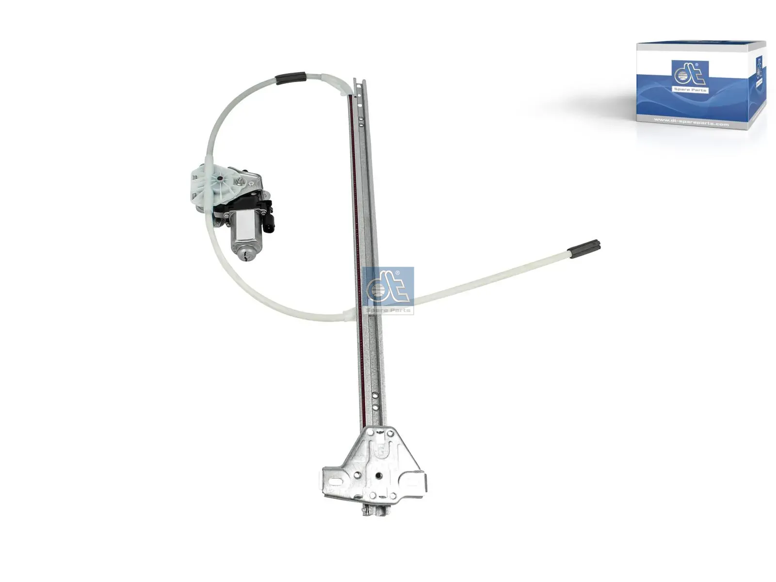 Window regulator, left, electrical, with motor