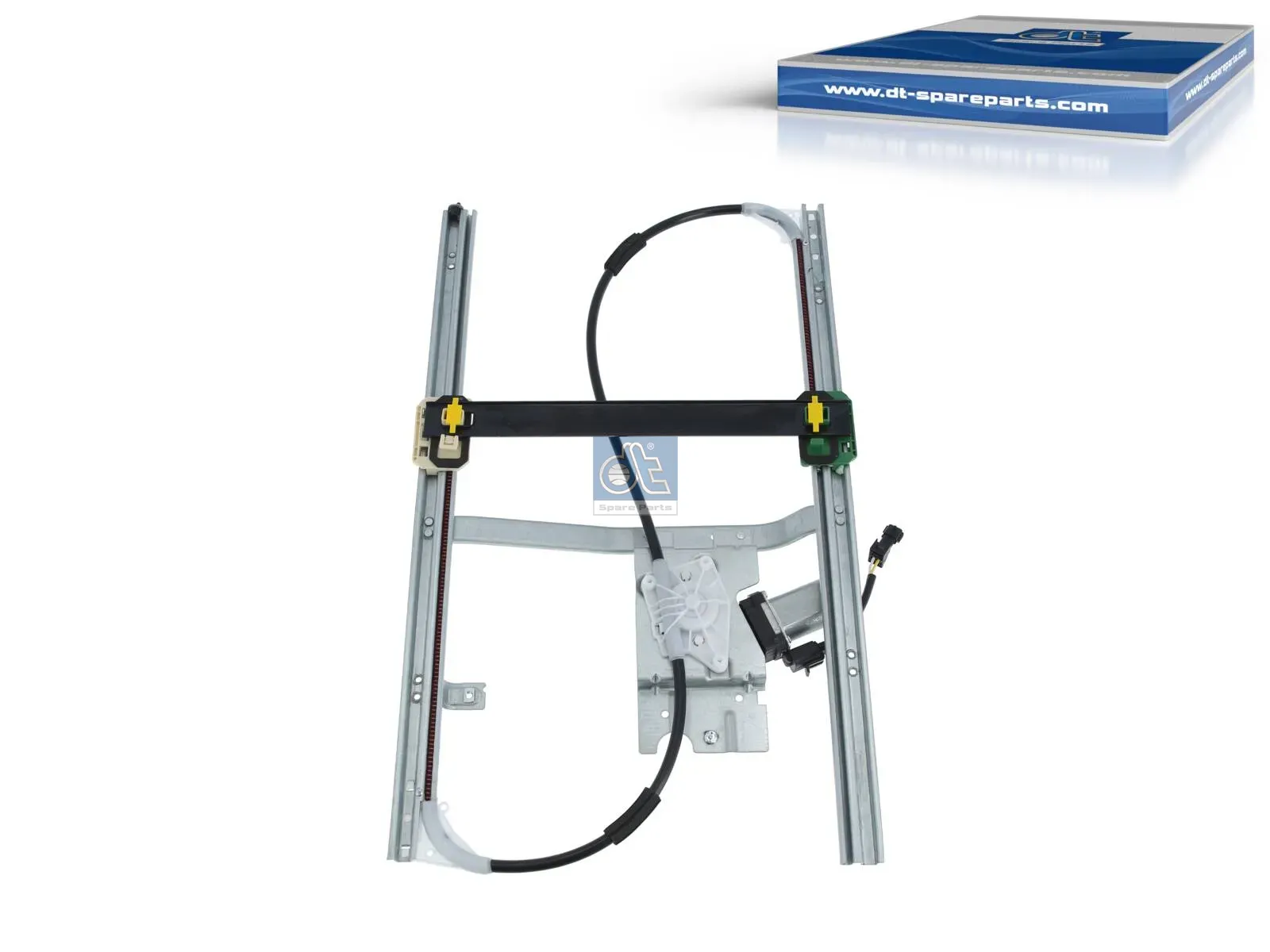 Window regulator, right, electrical, with motor