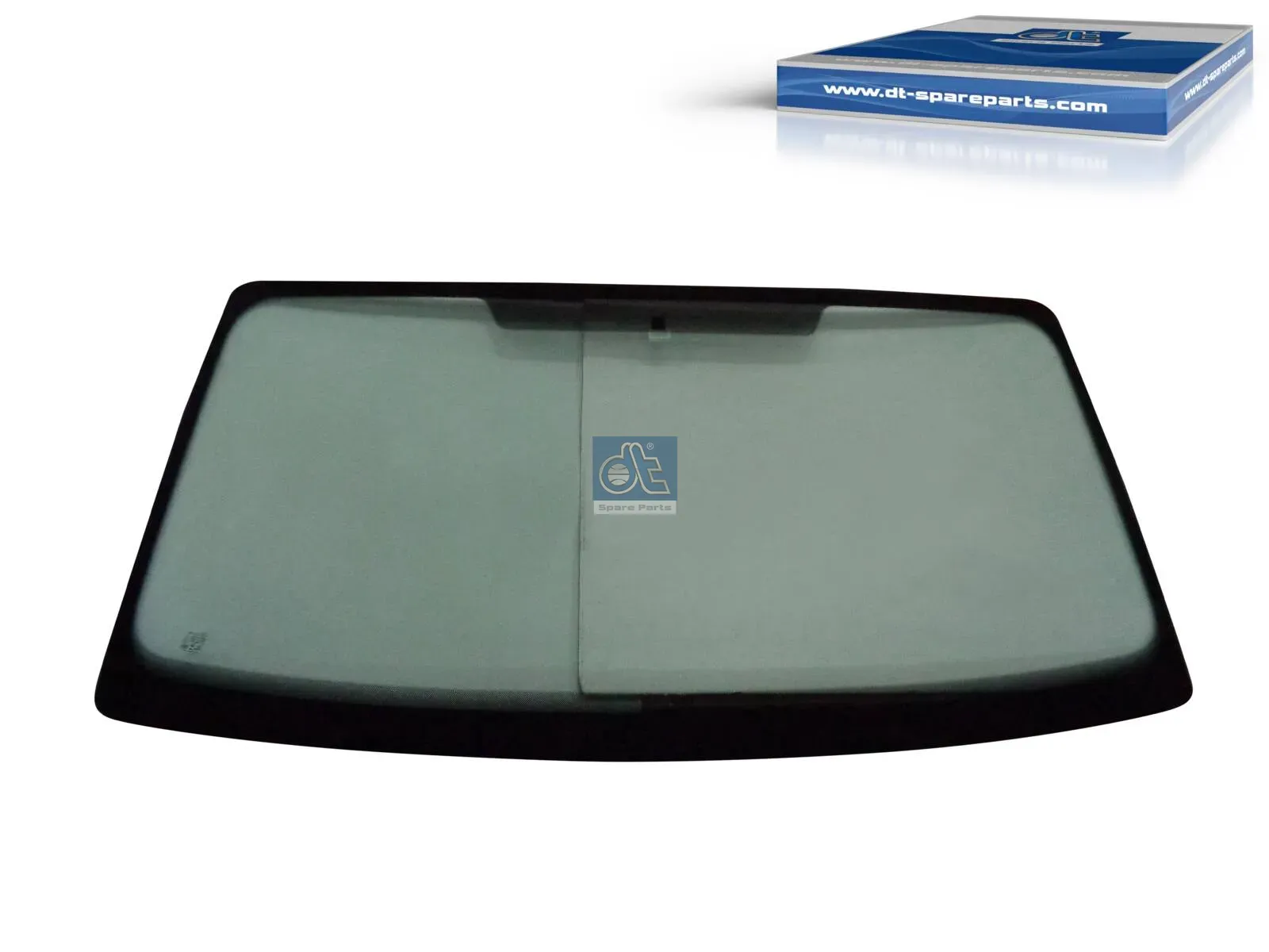 Windshield, tinted green, single package