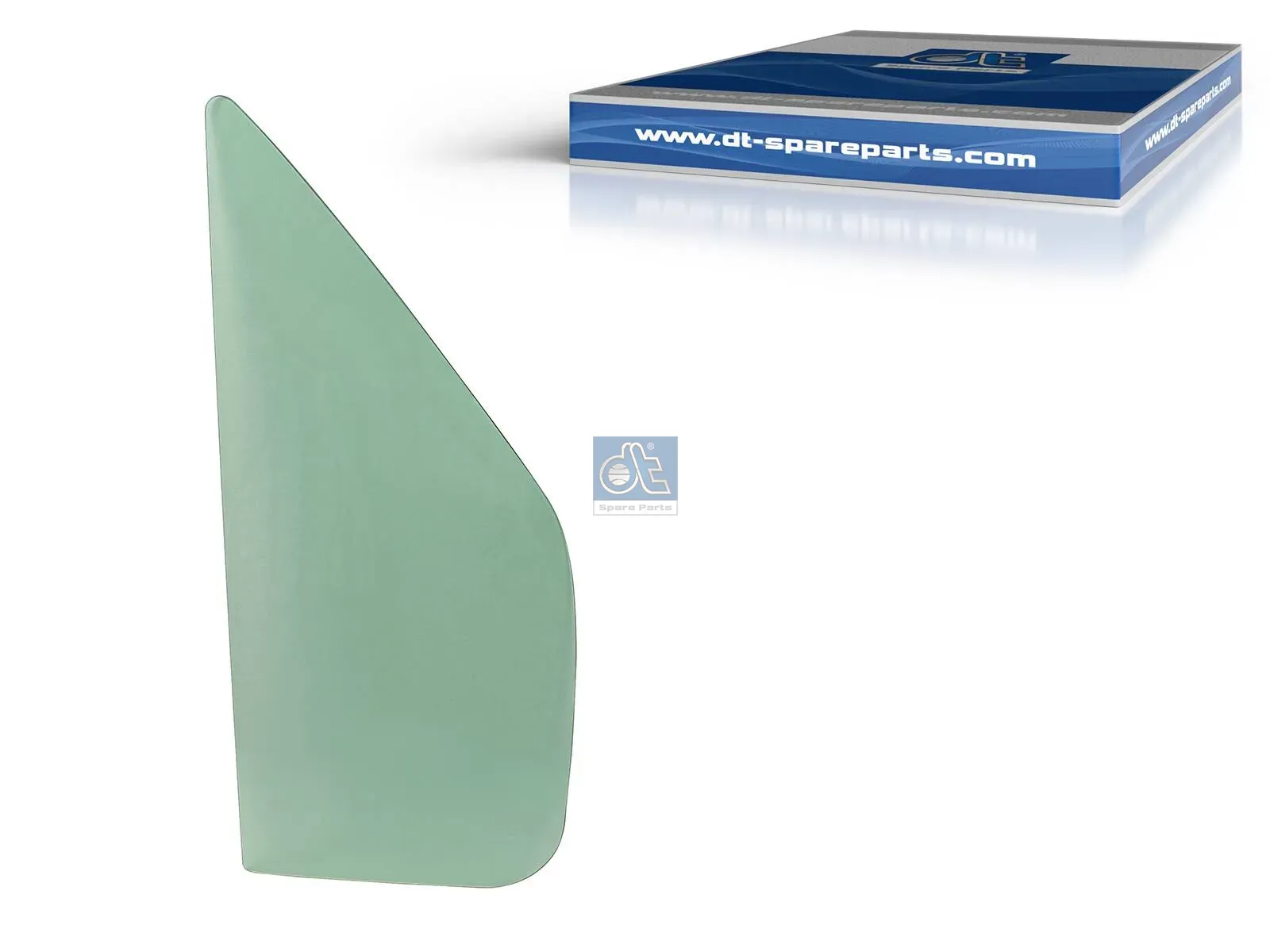 Ventanilla de puerta, delantera, derecha, caja de madera