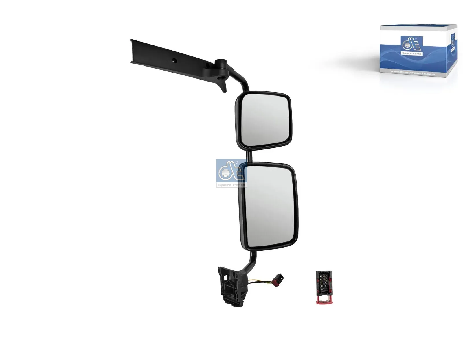 Main mirror, complete, right, heated