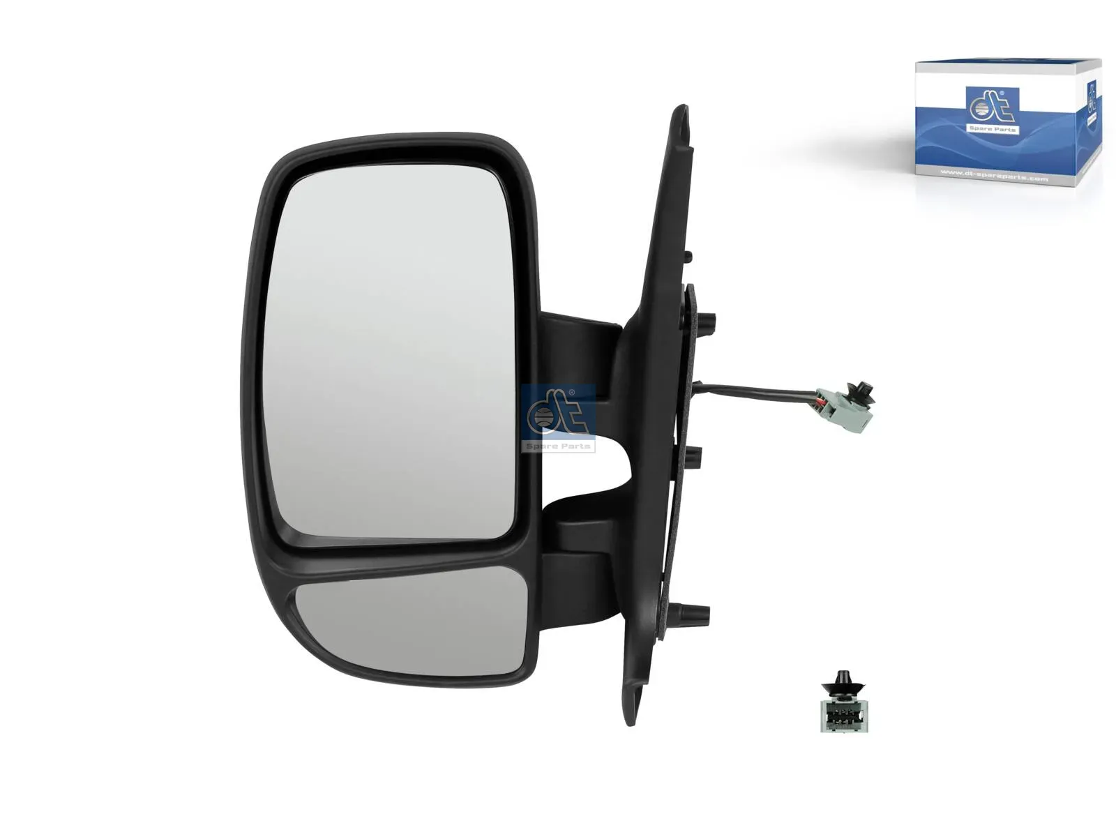 Main mirror, left, heated, electrical