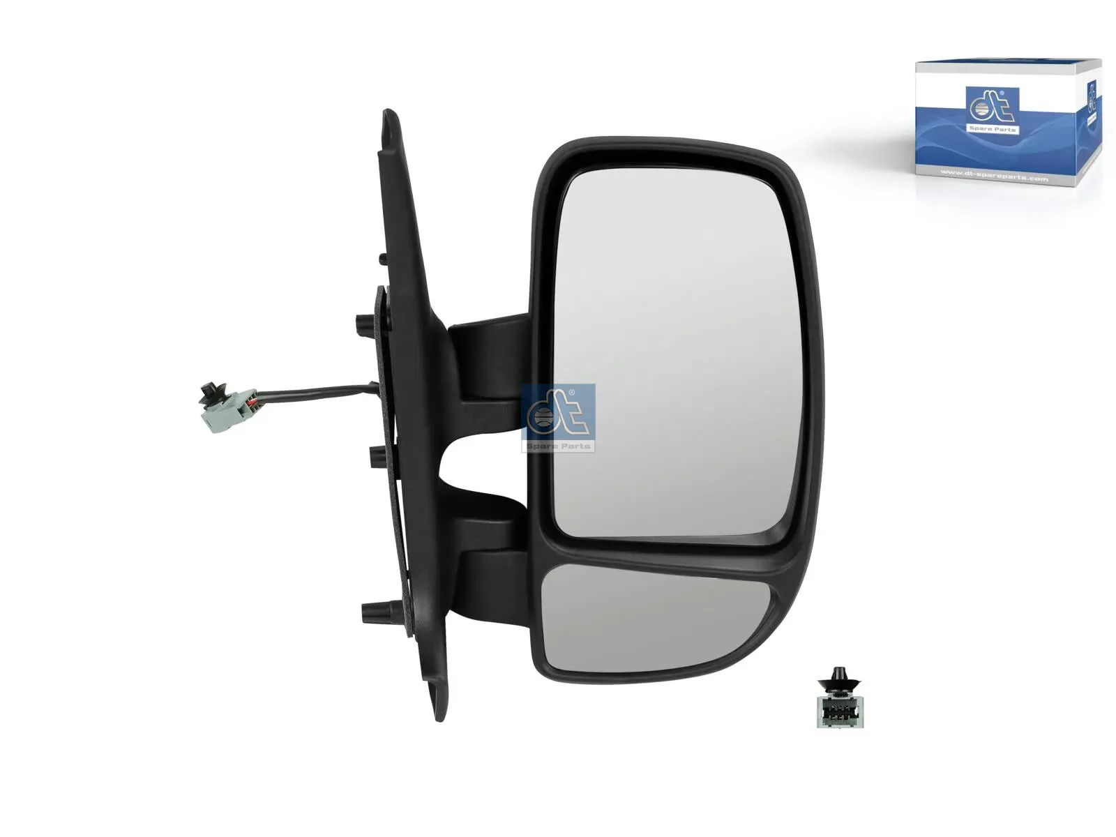 Main mirror, right, heated, electrical