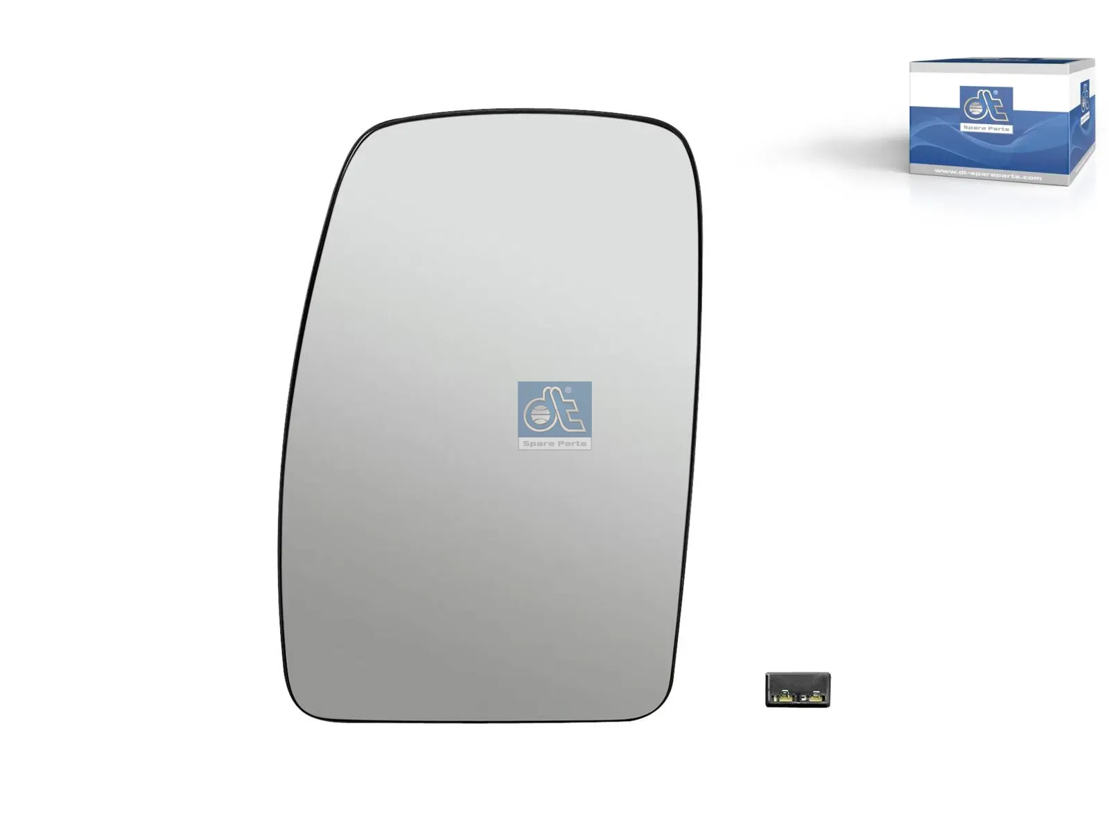 Mirror glass, main mirror, left