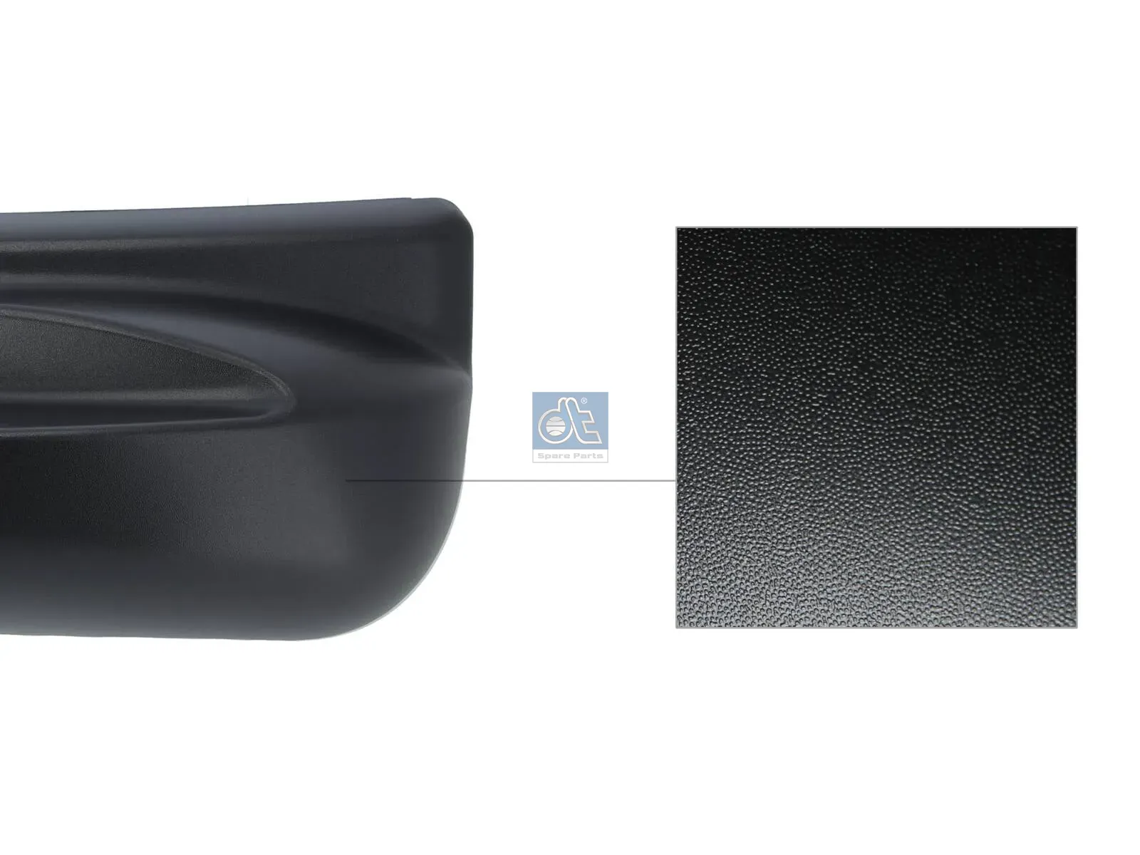 Afdekkap spiegelarm, rechts