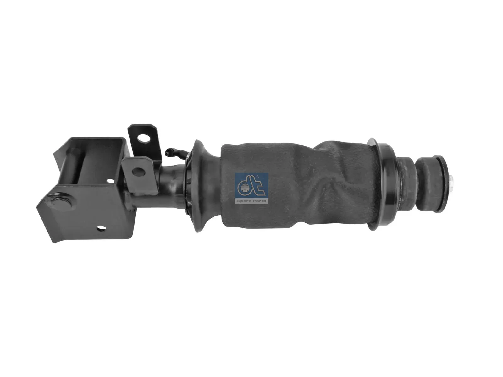 Cabin shock absorber, with air bellow