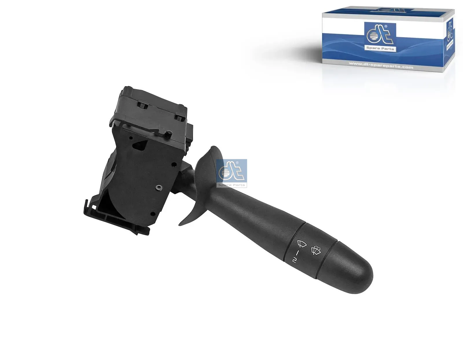 Steering column switch, windscreen wiper